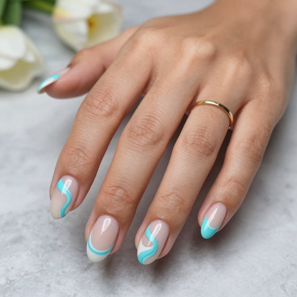 Tiffany Blue Nail Ideas