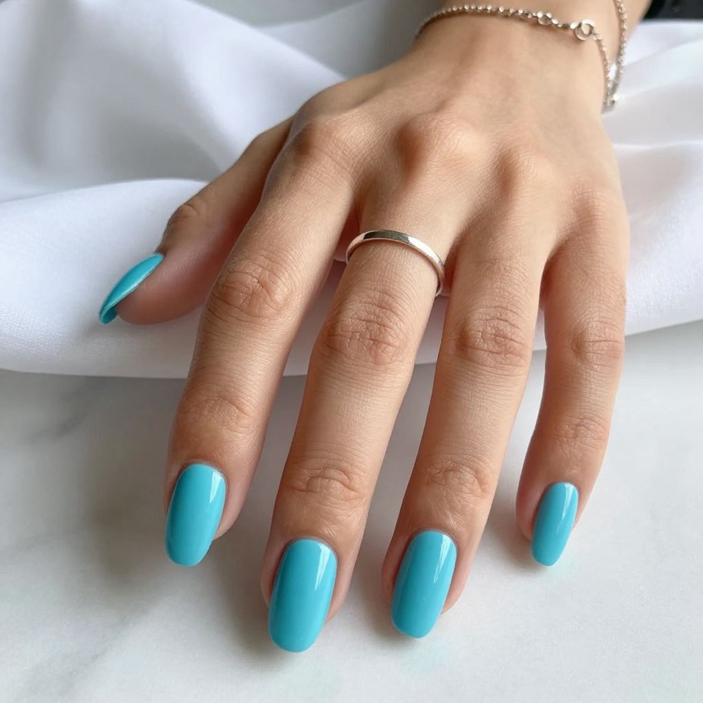 Tiffany Blue Nail Ideas