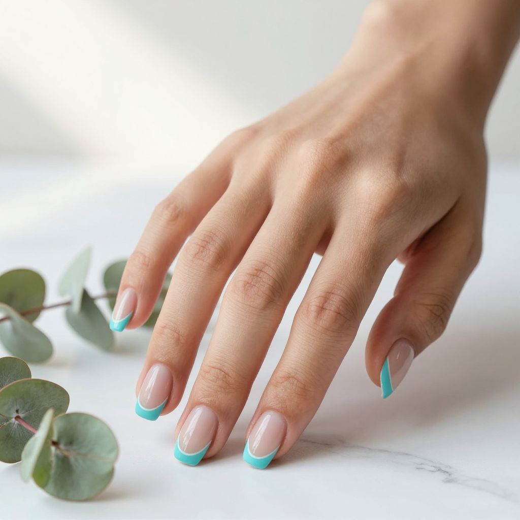 Tiffany Blue Nail Ideas
