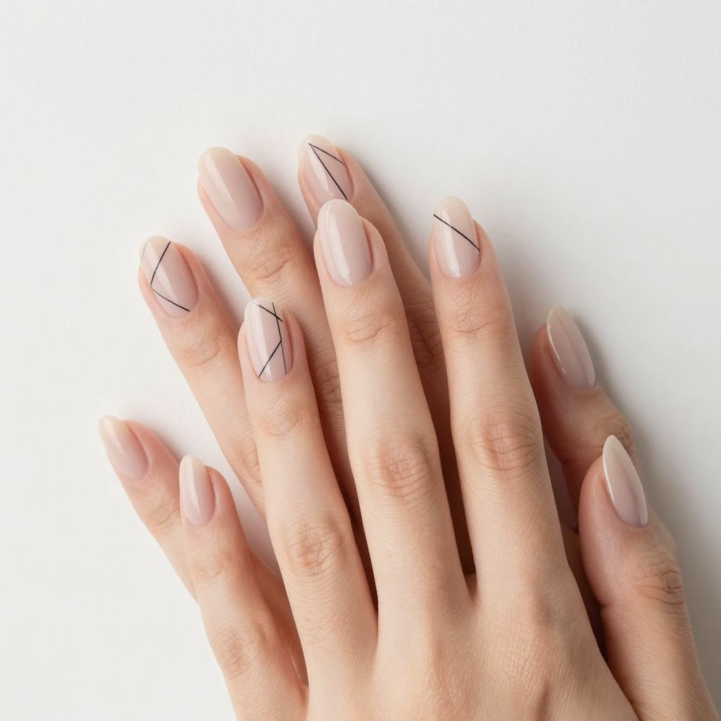 Trendy Acrylic Nail Designs nail idea 12