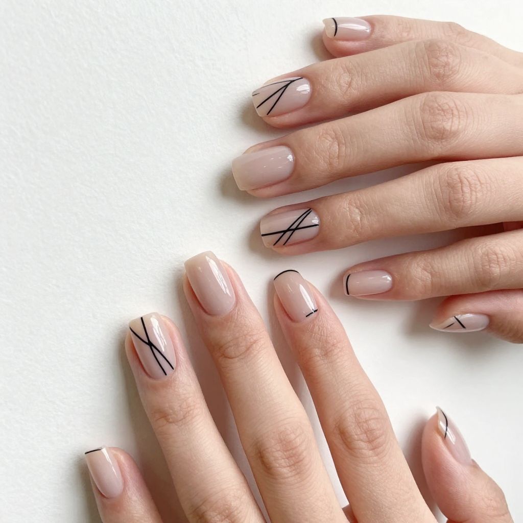 Trendy Elegant Classy Nail Designs nail idea 9
