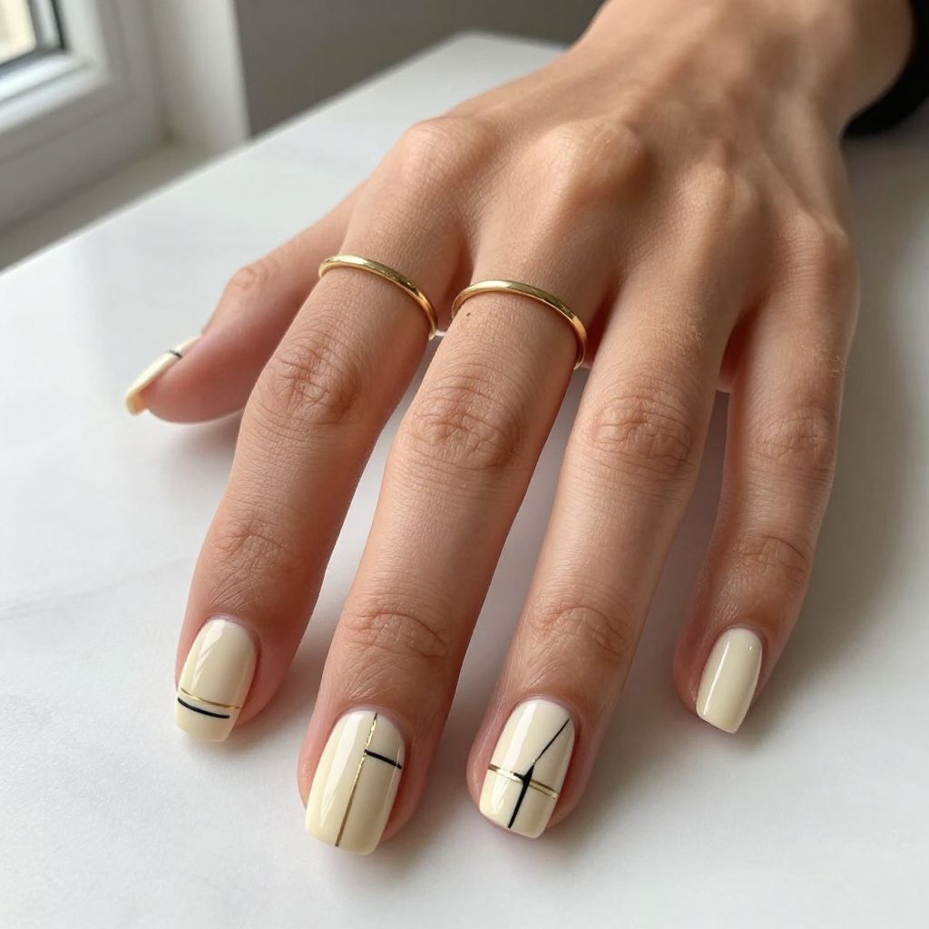 trendy simple nail designs 1