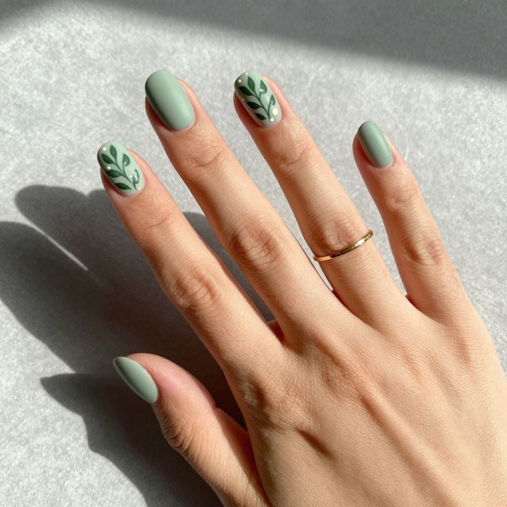 trendy simple nail designs 8