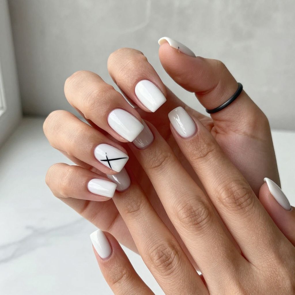 trendy simple nail designs 7