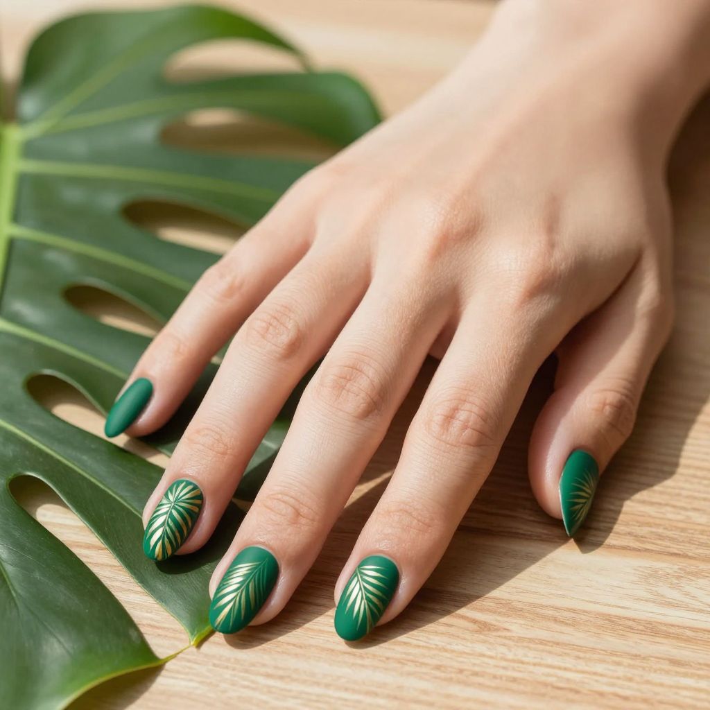 Tropical nail idea 1