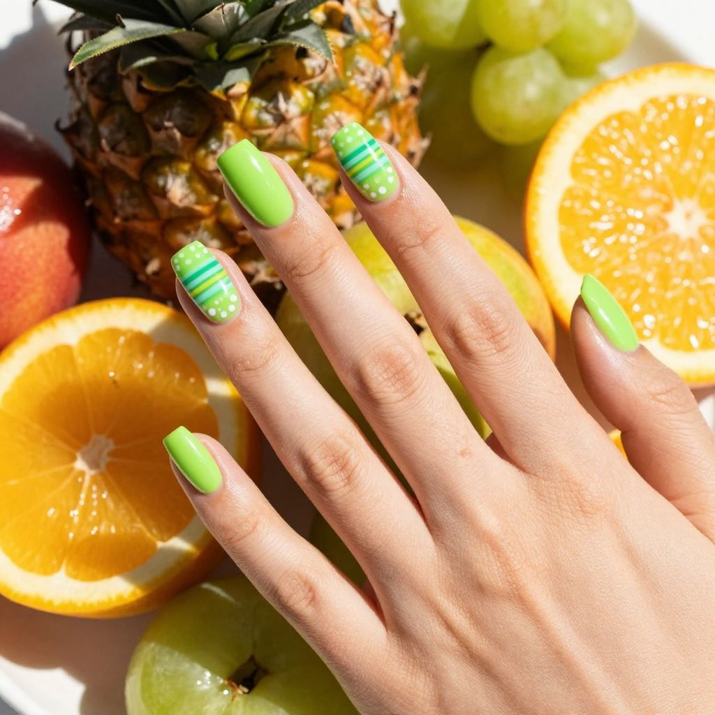 Tropical nail idea 10