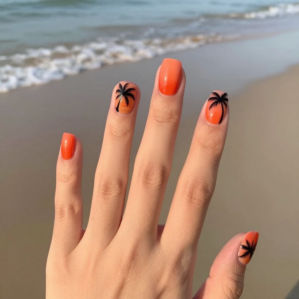 Tropical nail idea 2