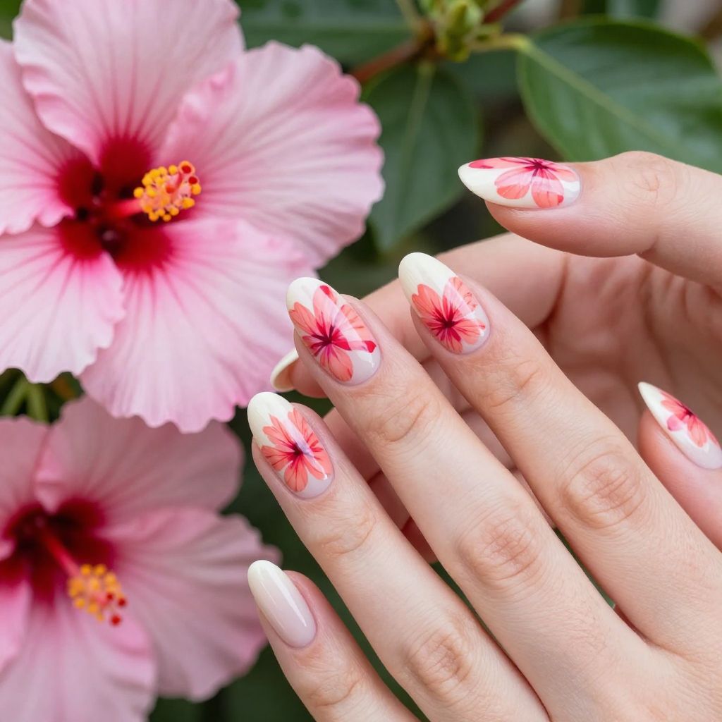 Tropical nail idea 4
