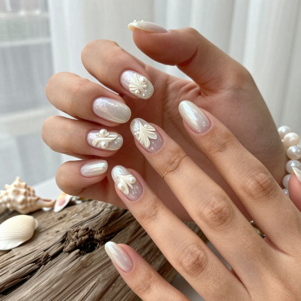 White Sand and Shell Details