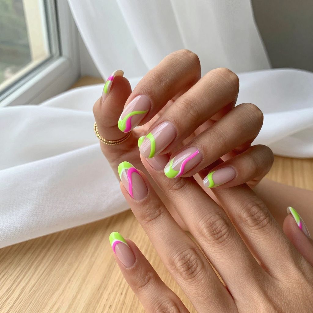 Tropical Vacation Nail Ideas 3