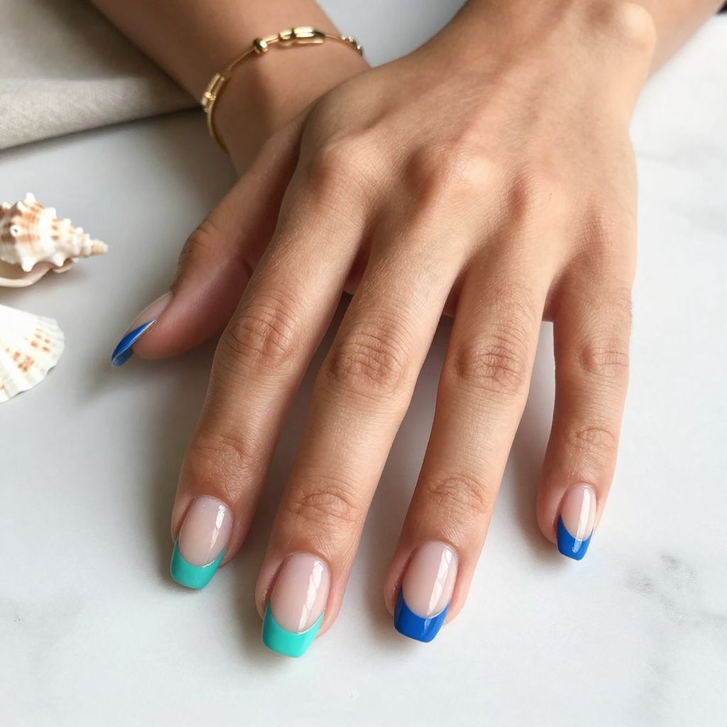 Tropical Vacation Nail Ideas 5