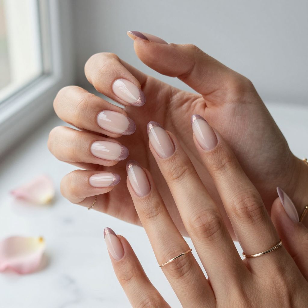 Two Color Nail Polish Ideas 1