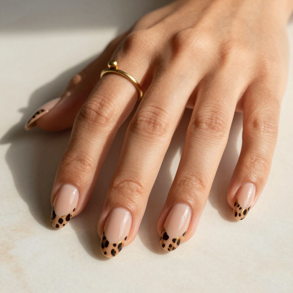 Two Color Nail Polish Ideas 8