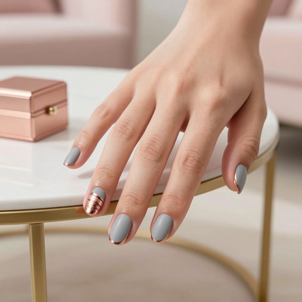 Short nail idea 11