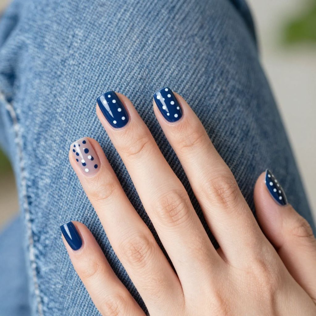 Short nail idea 13