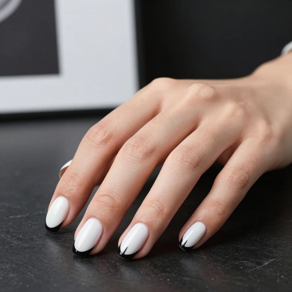 Short nail idea 5
