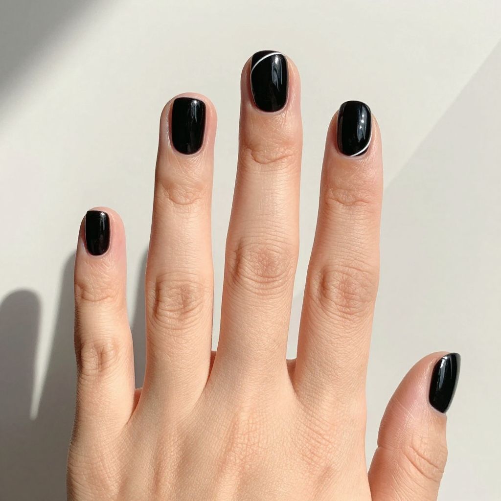 Short nail idea 7