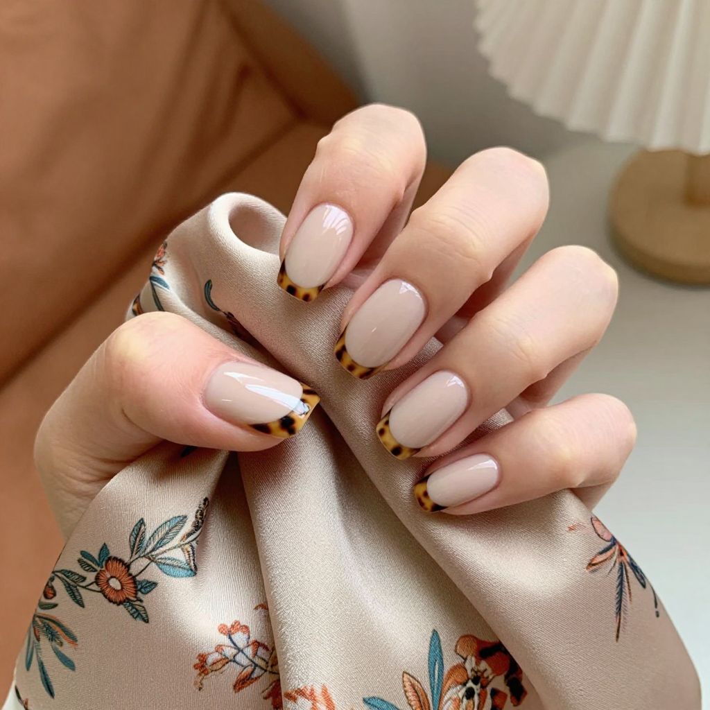 Short nail idea 8