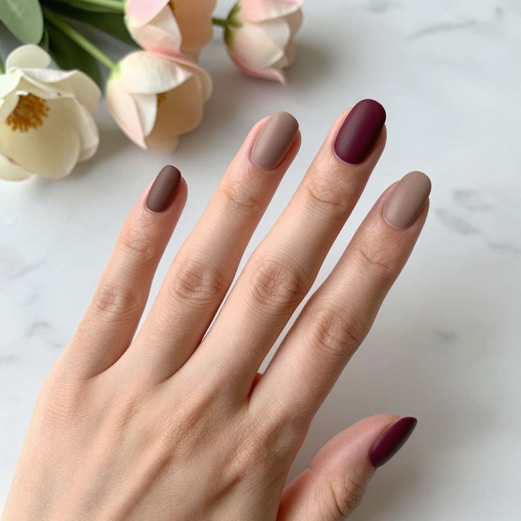 Short nail idea 9