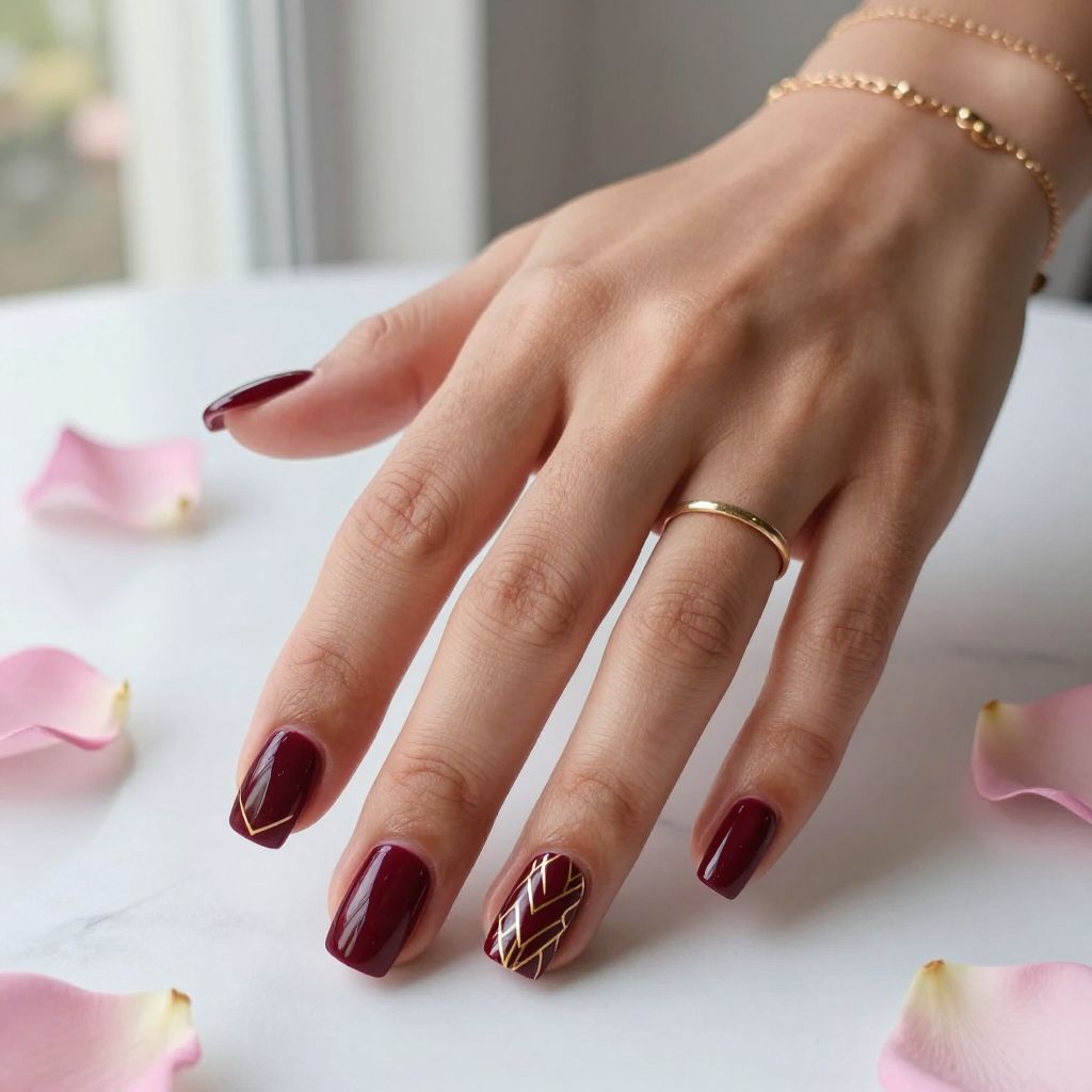 Valentine Acrylic Nail Ideas 10