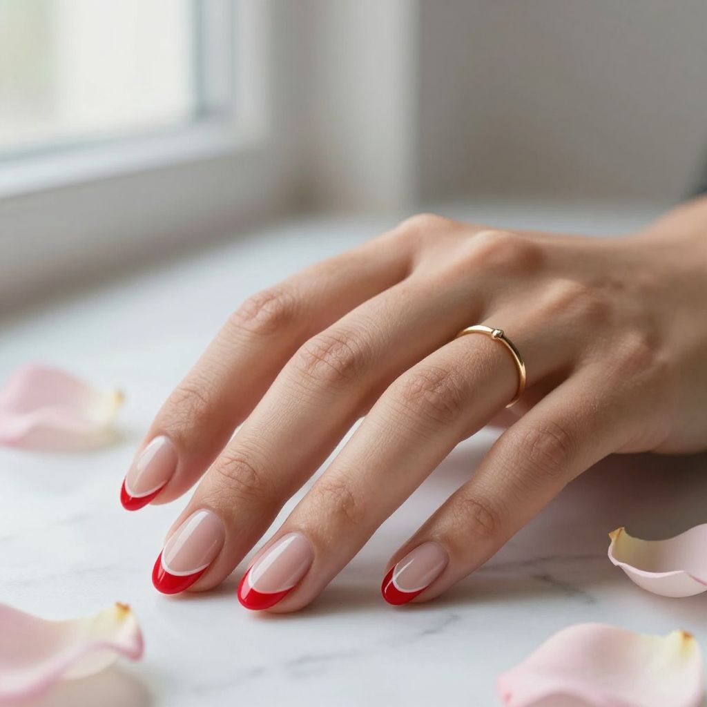 Valentine Acrylic Nail Ideas 14