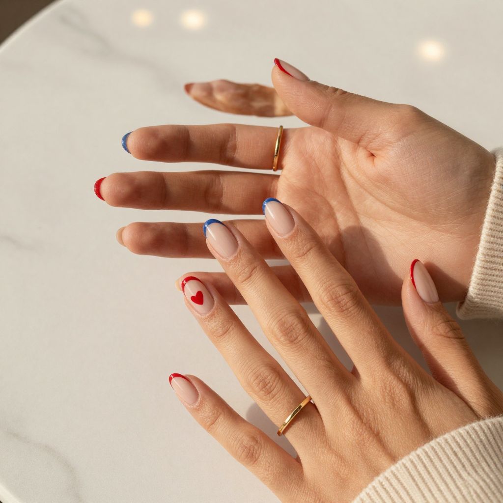 Short Red Micro French