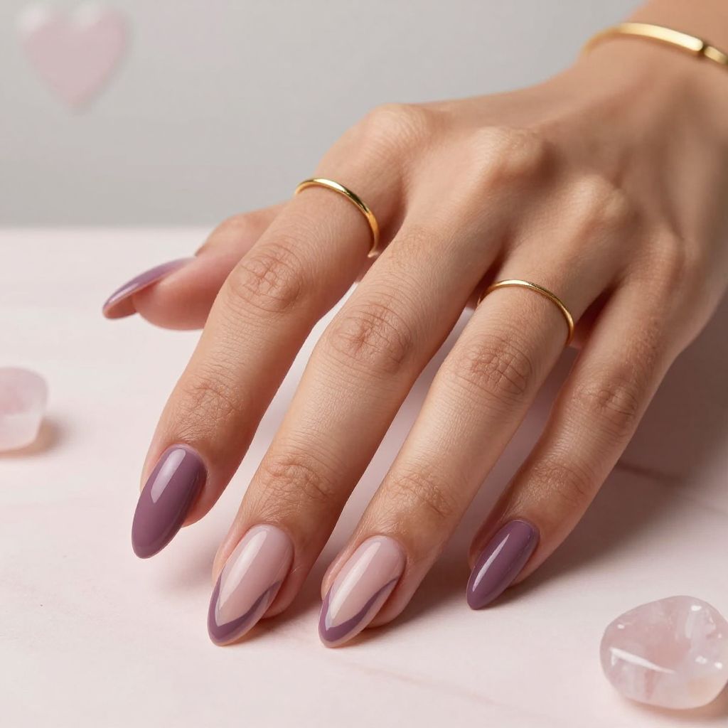 Valentine's Day nail design idea 15
