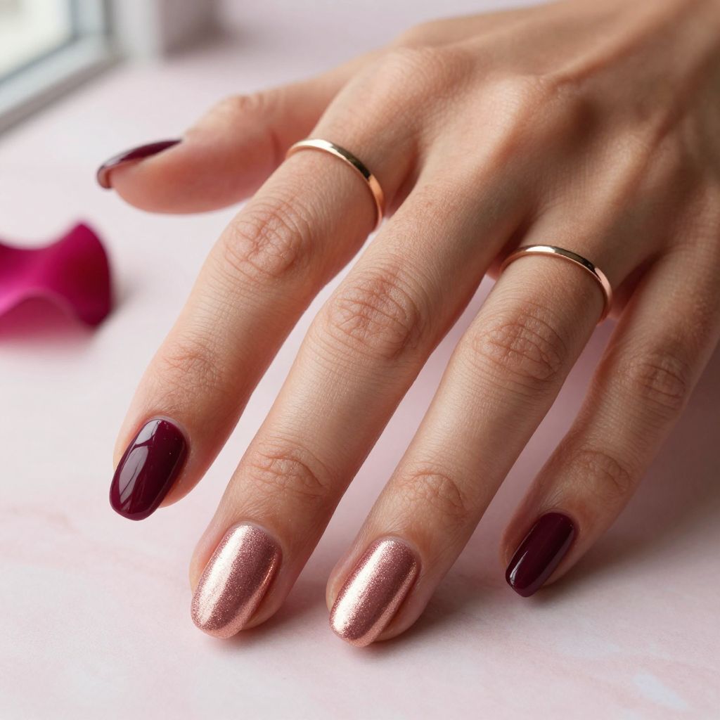 Valentine's Day nail design idea 5