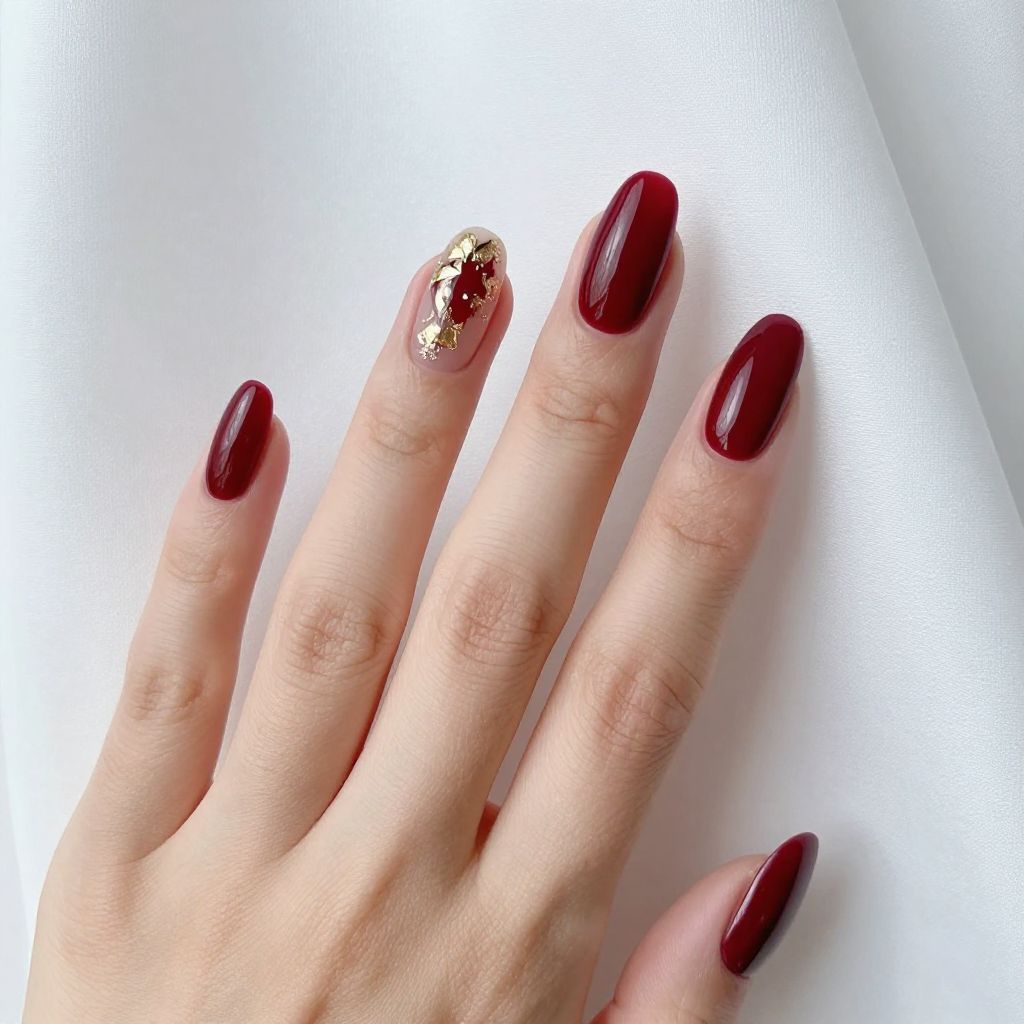 Valentine's Day nail idea 1