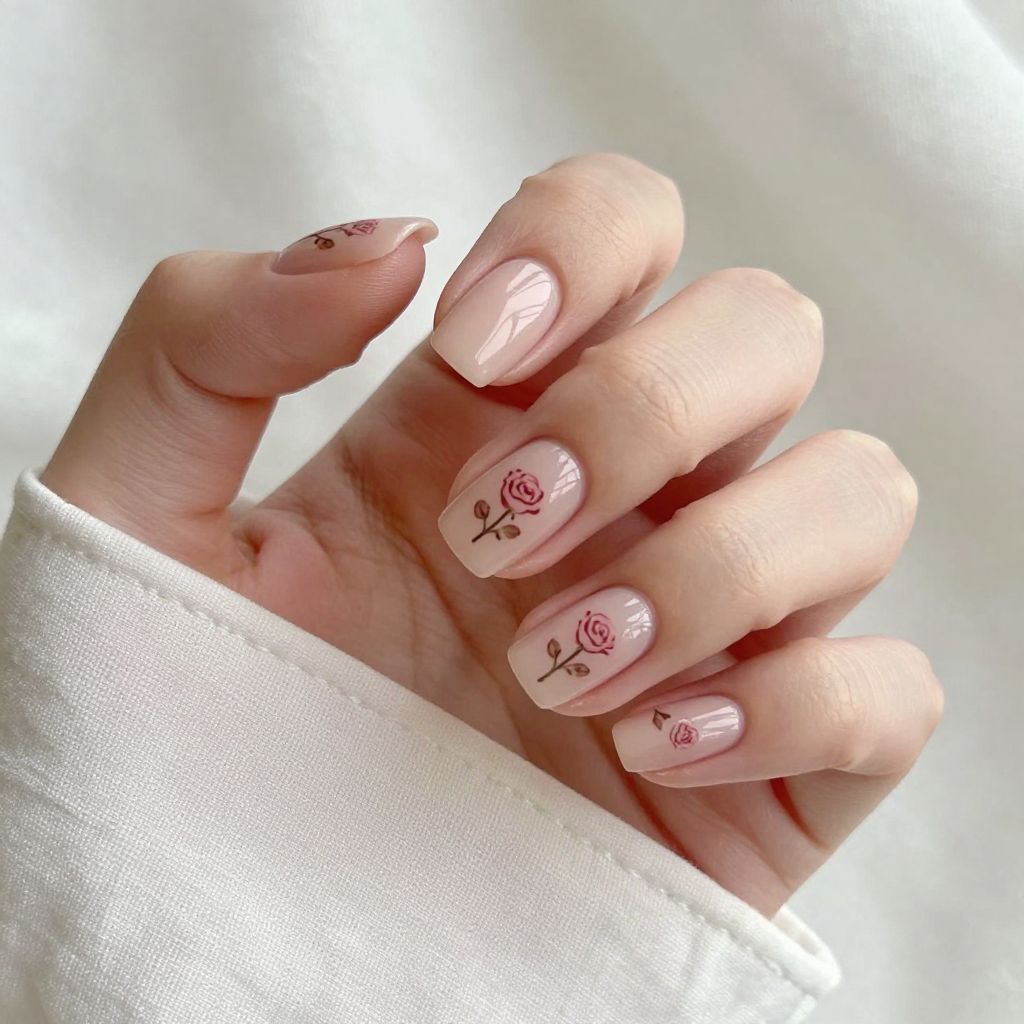 Valentines nail idea 13