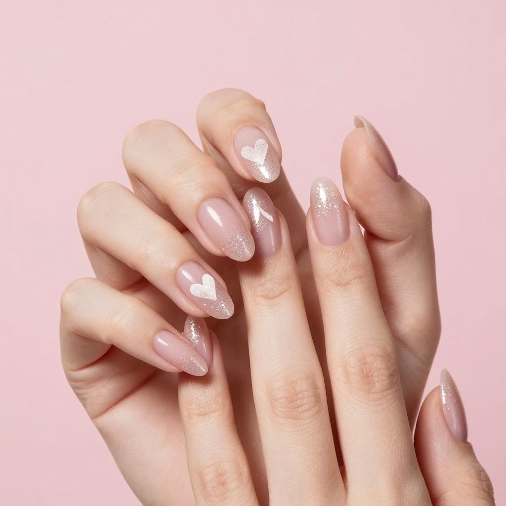 Valentines nail idea 6