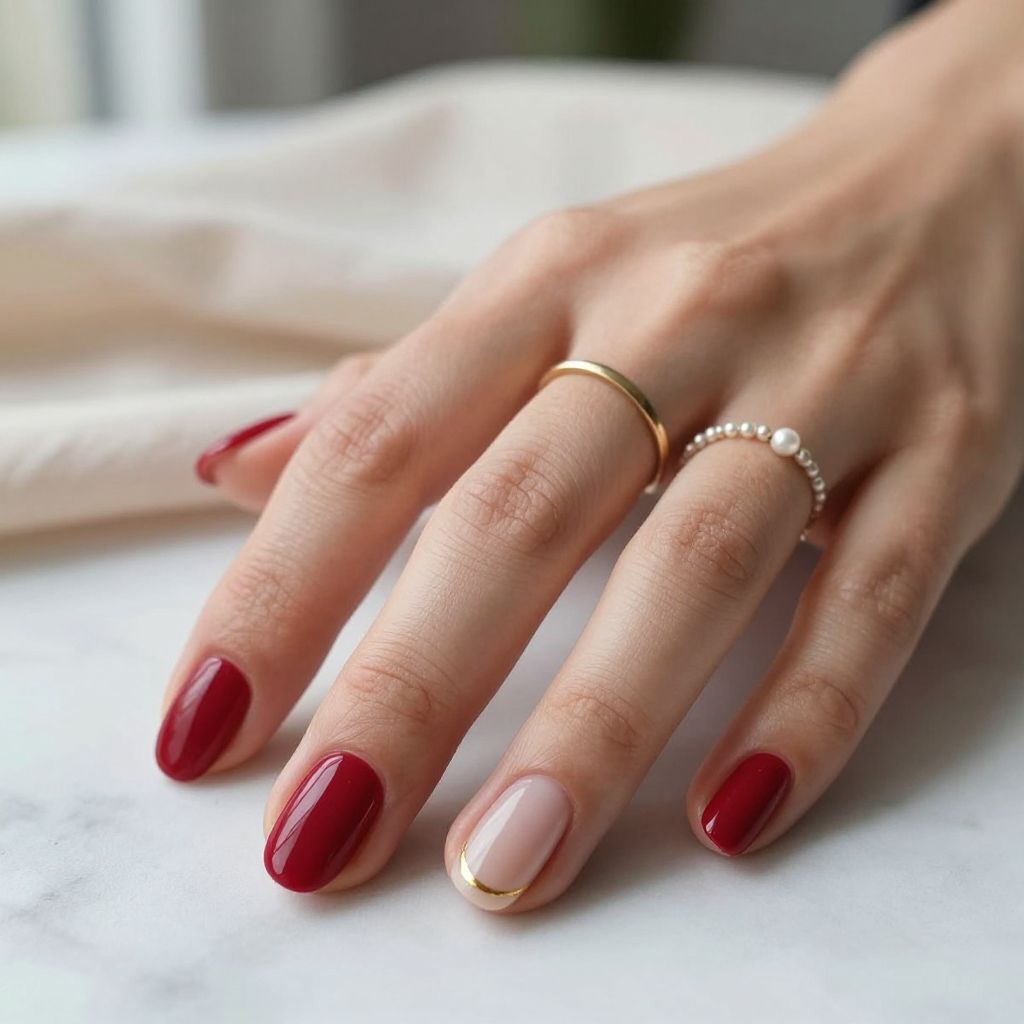 Classic red with a softened finish