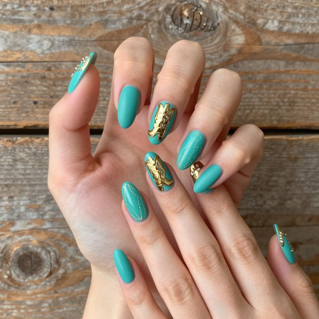 Western nail idea 1