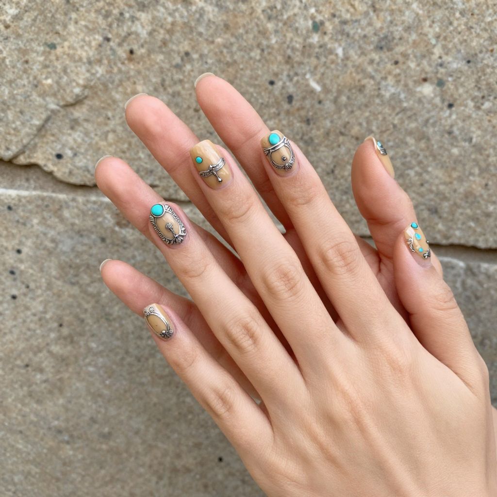 Western nail idea 13