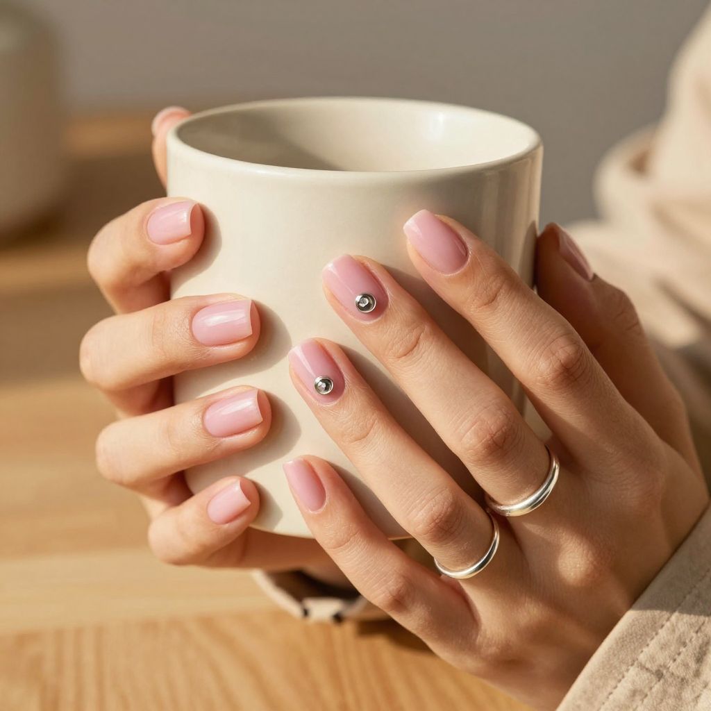 Silver concho accent western nails
