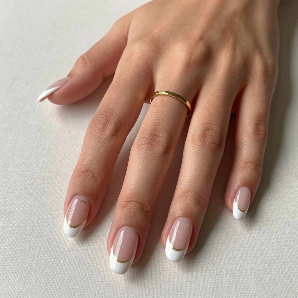 Minimalist White with Negative Space Design