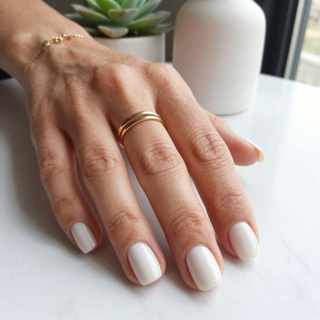 Classic Milky White Roundels