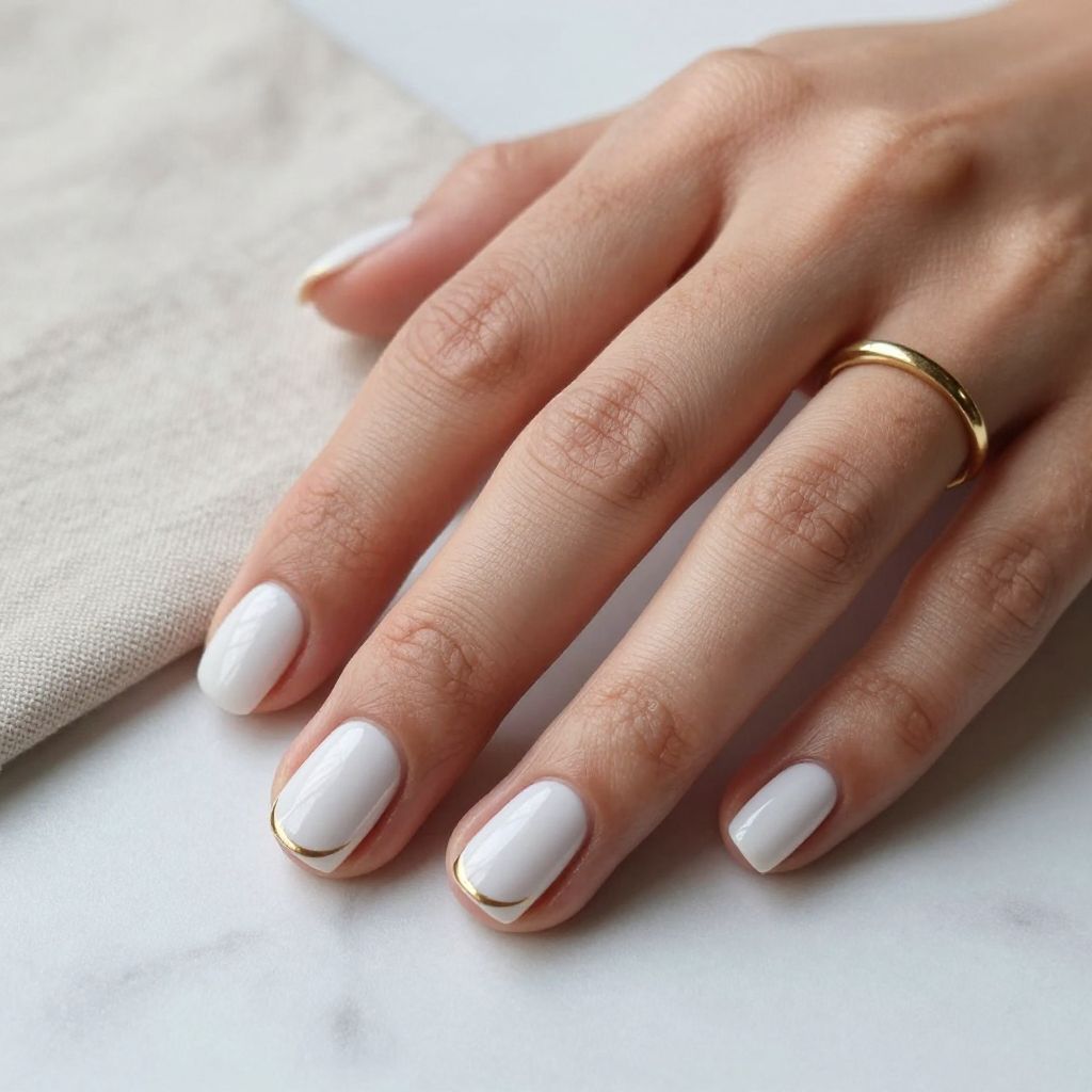 Classic White with Nude Smile Line