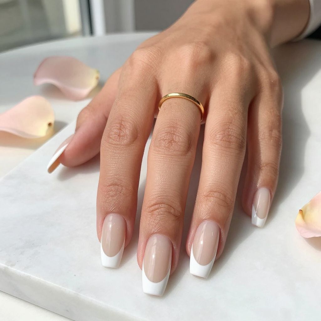 Long Coffin White Tips