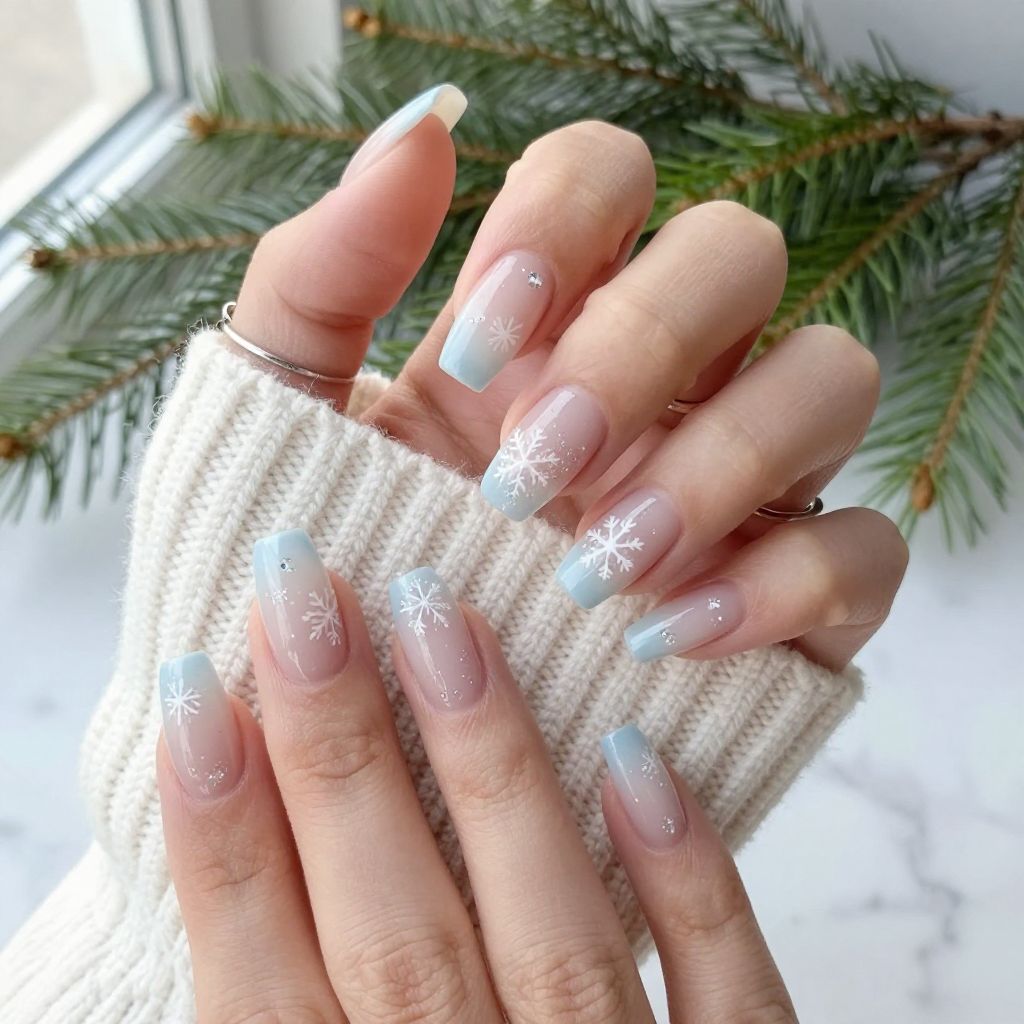 Winter Acrylic Nail Ideas
