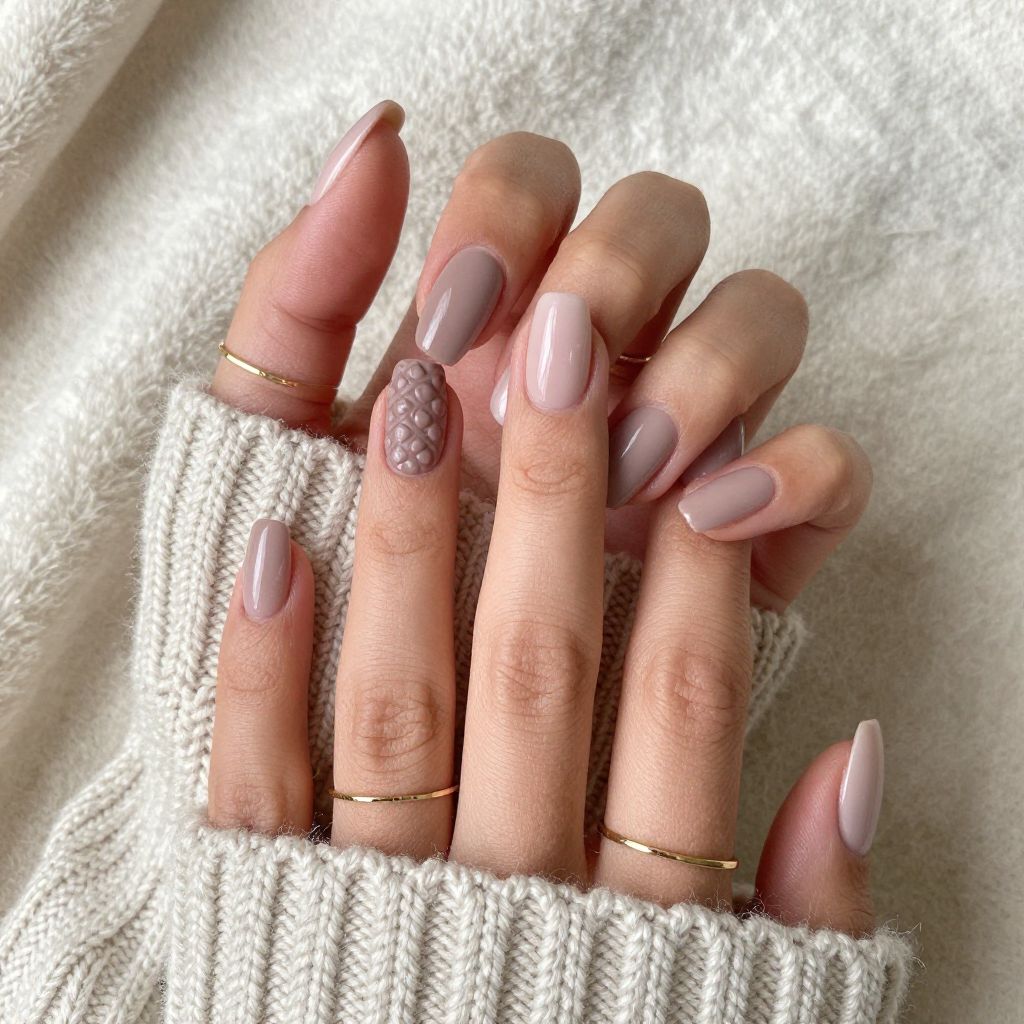 Winter Acrylic Nail Ideas