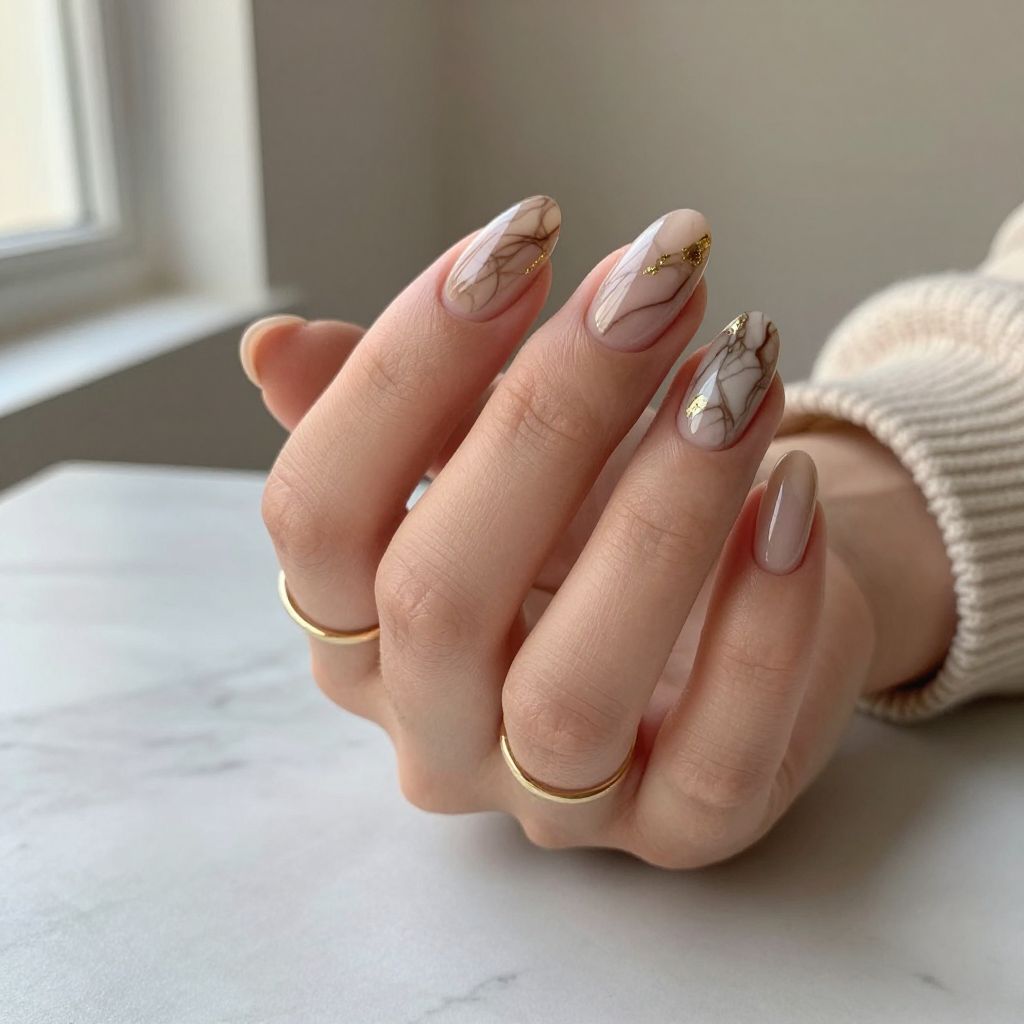 Winter Acrylic Nail Ideas