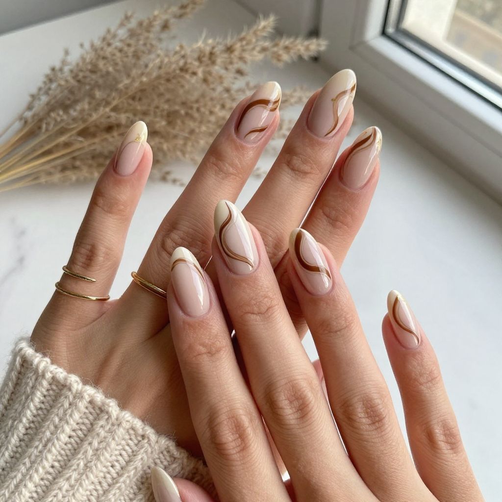 Winter Acrylic Nail Ideas