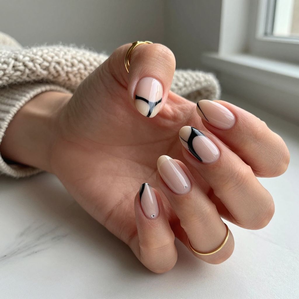 Winter Acrylic Nail Ideas