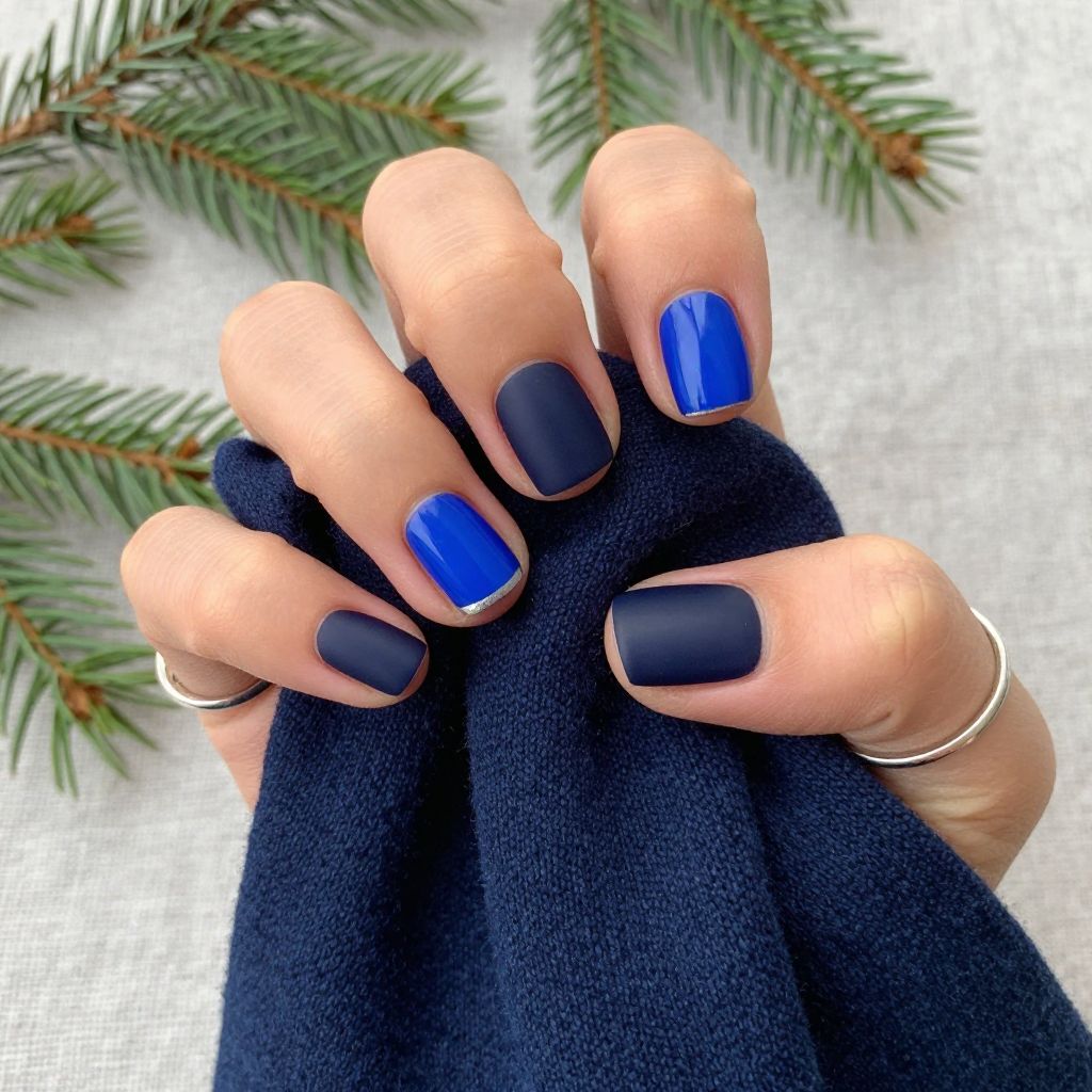 Winter Dip Nail Ideas 2