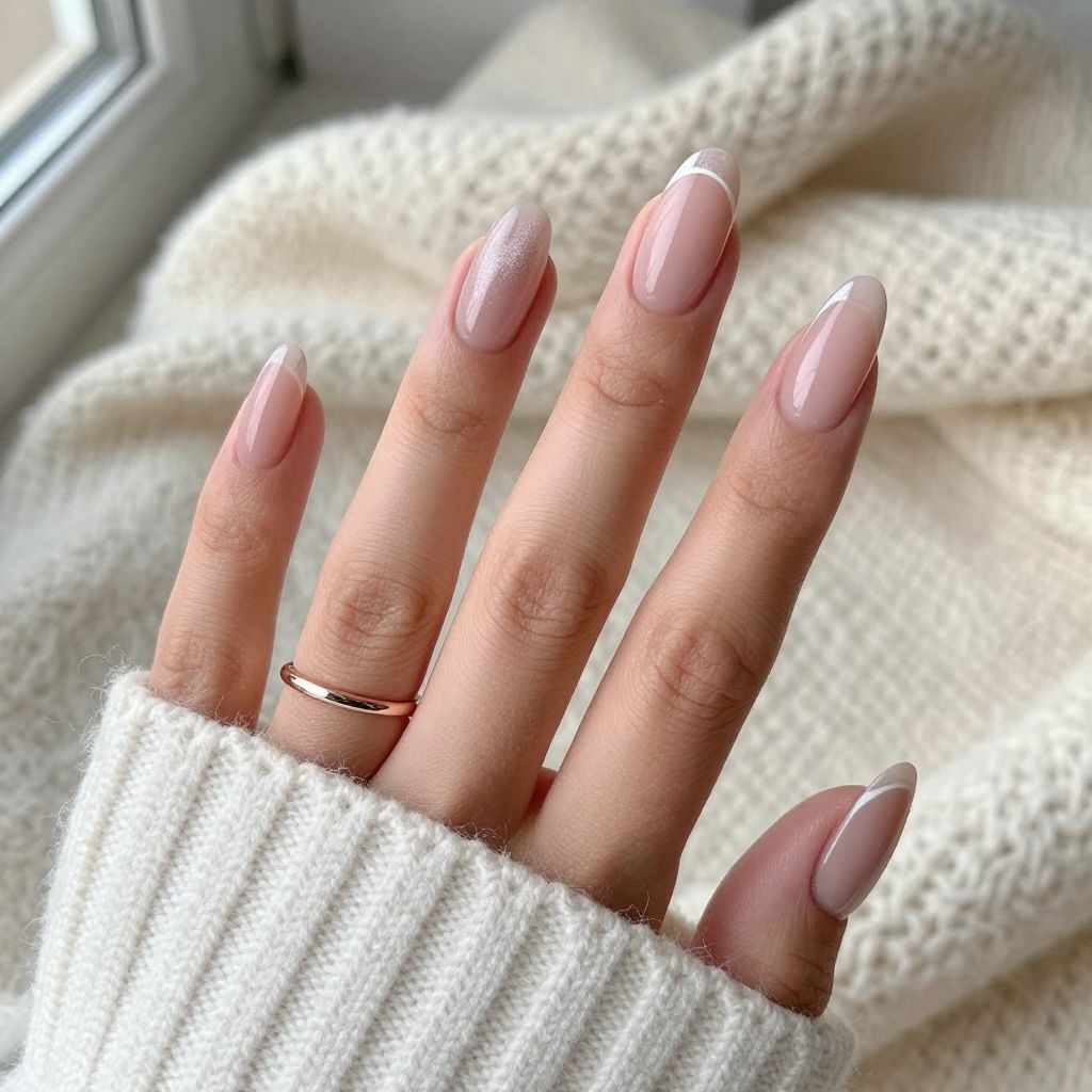 Winter Gel Nail Ideas 1