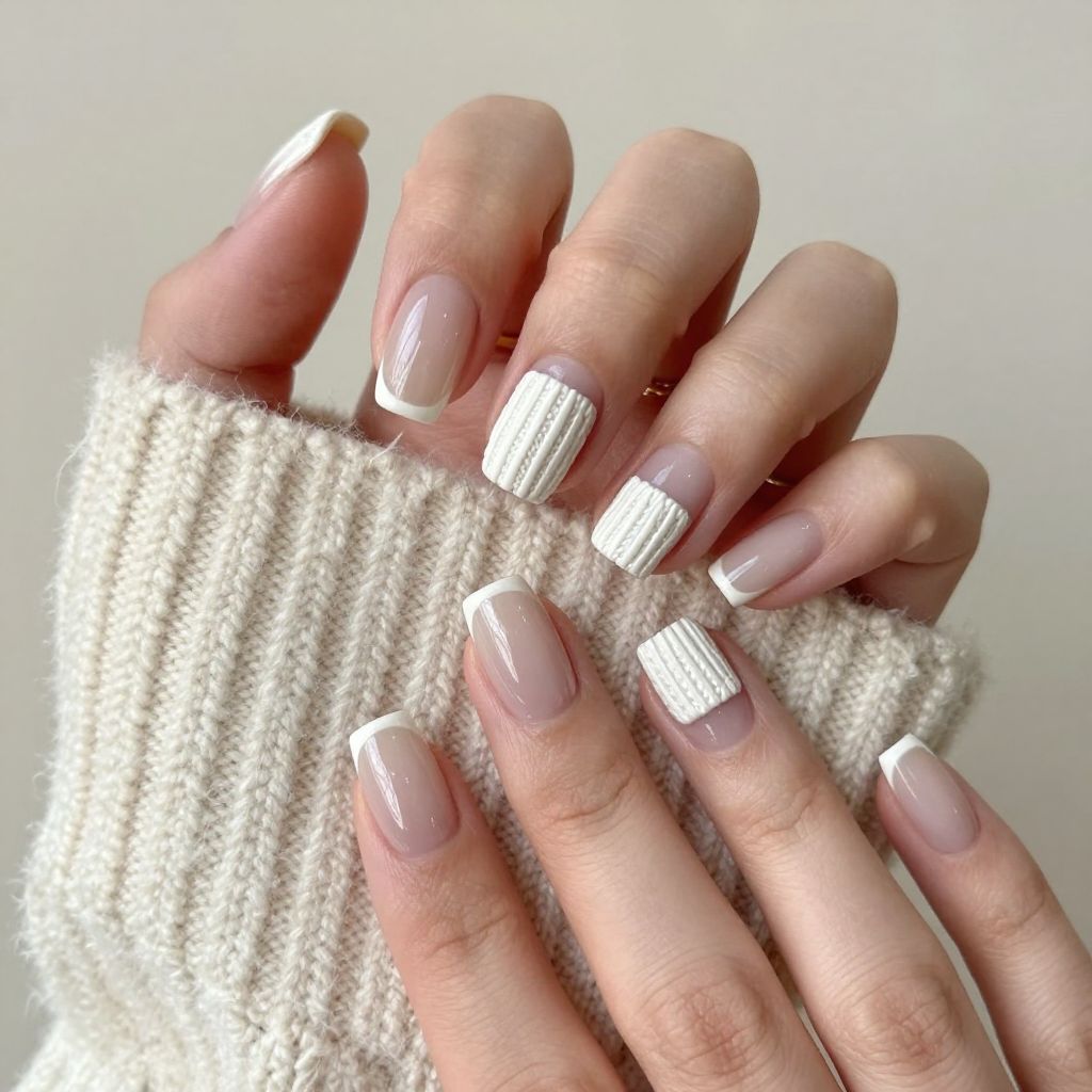 Winter Gel Nail Ideas 10