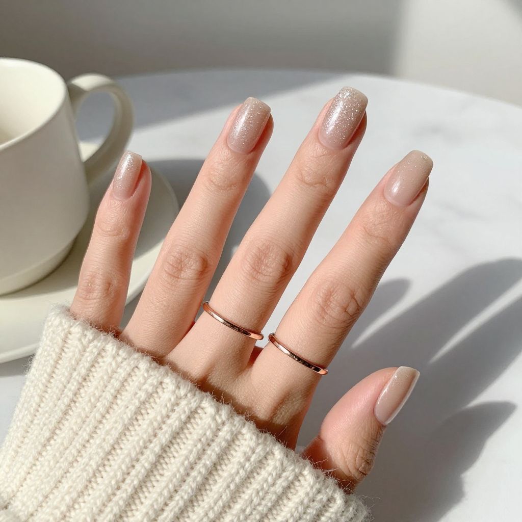 Winter Gel Nail Ideas 9
