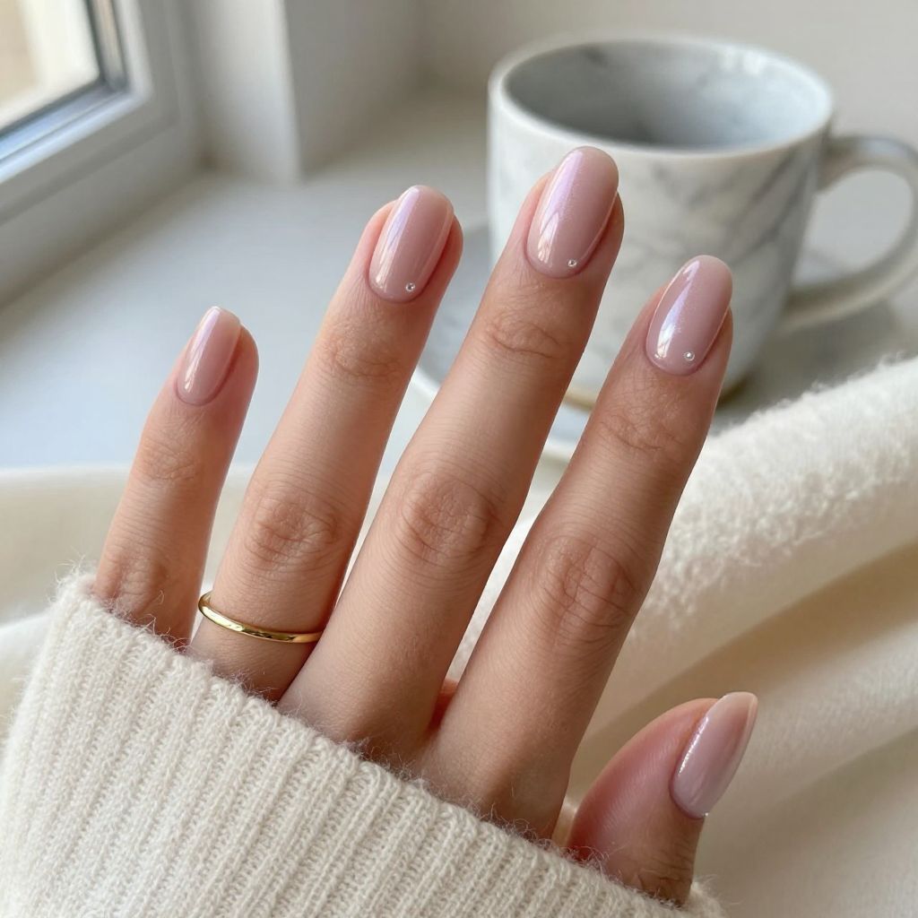 Winter Gel Nail Ideas 7