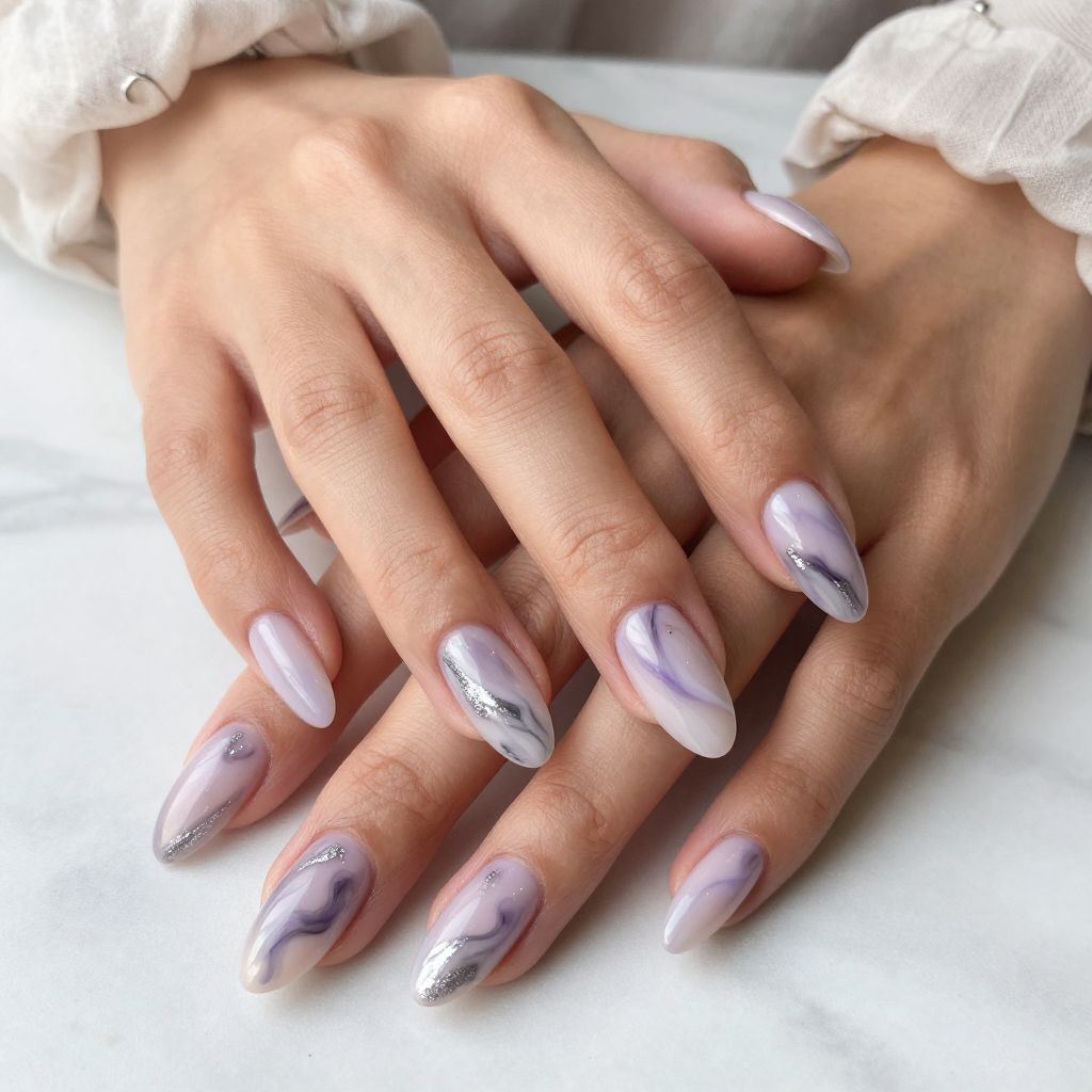 Lavender Smoke Marble